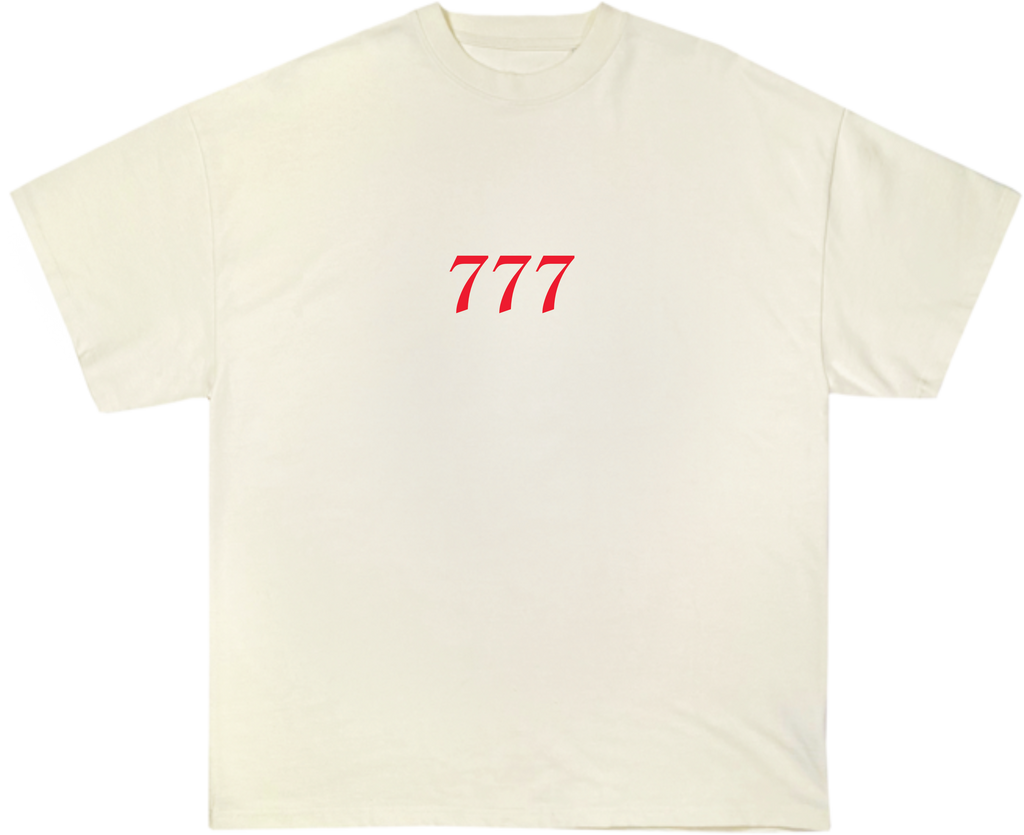 Camiseta Oversize "777"