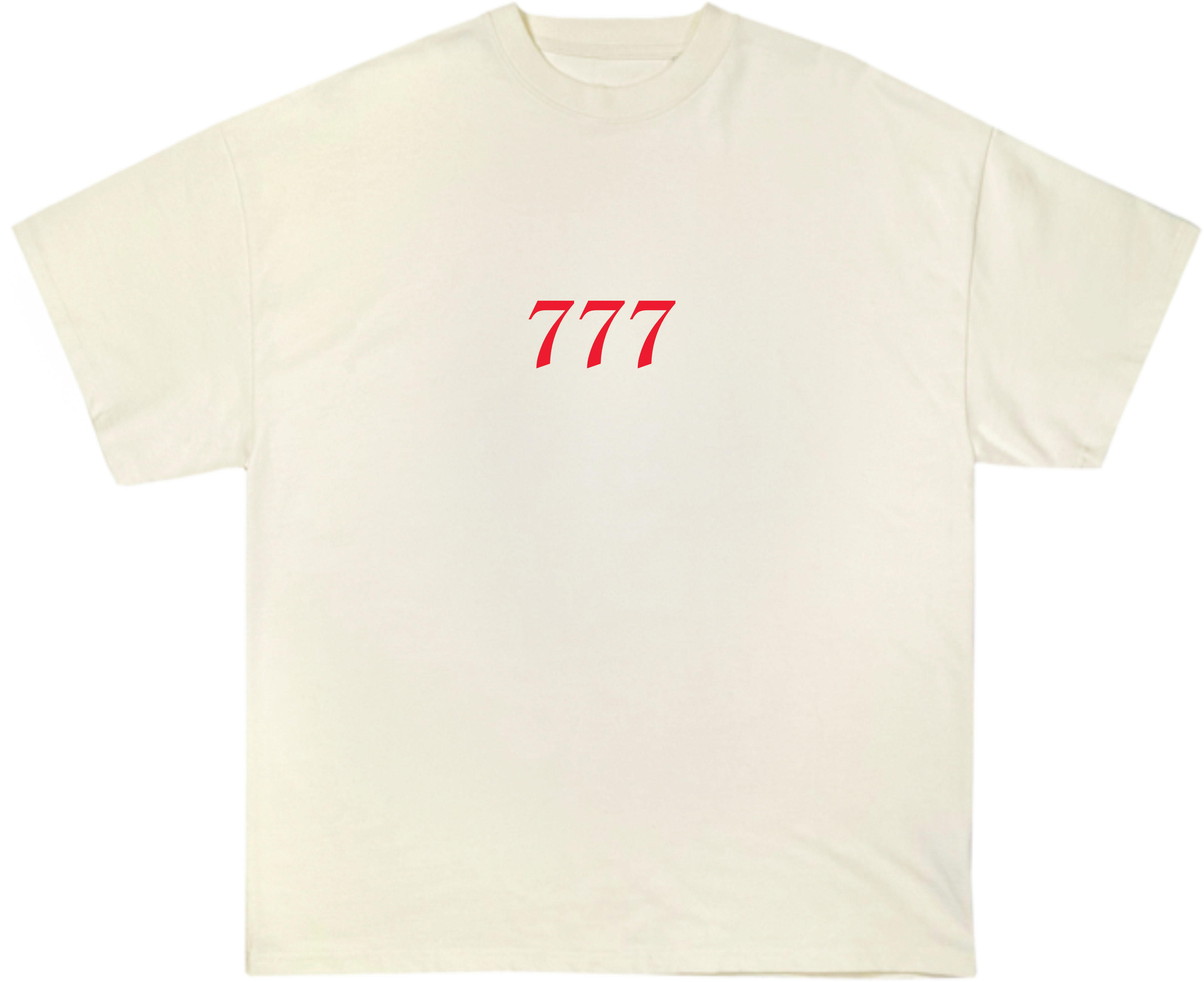 Camiseta Oversize "777"