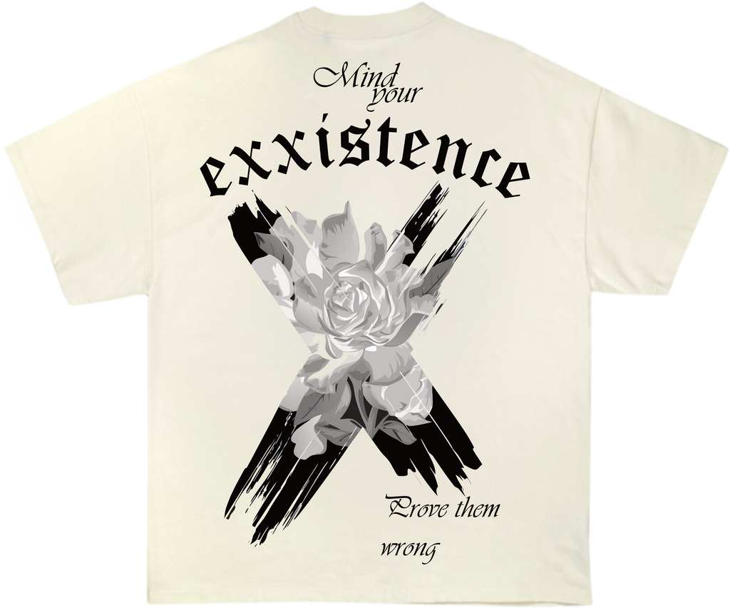 Camiseta Oversize "Exxistence"