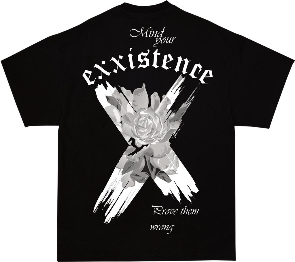 Camiseta Oversize "Exxistence"