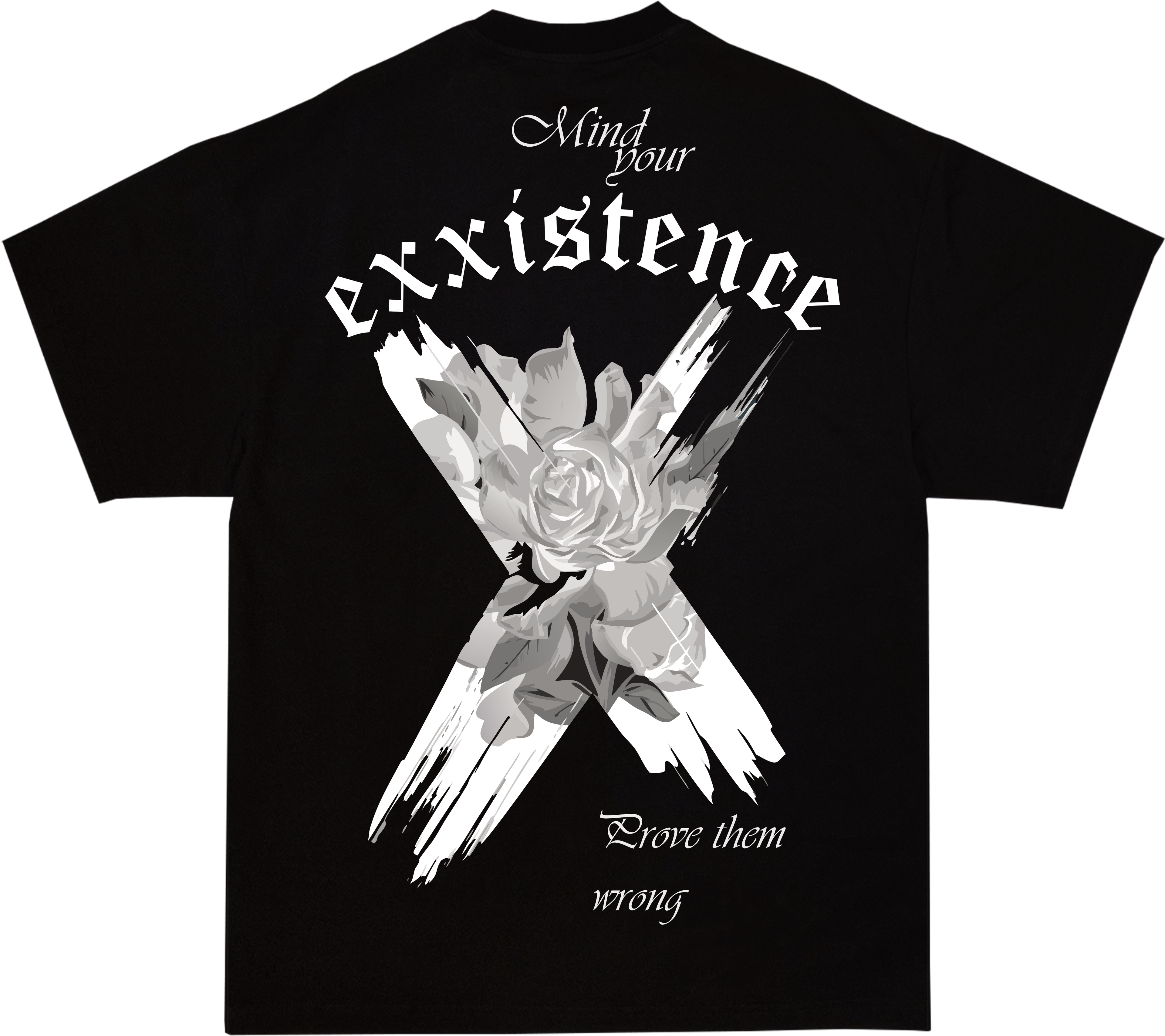 Camiseta Oversize "Exxistence"