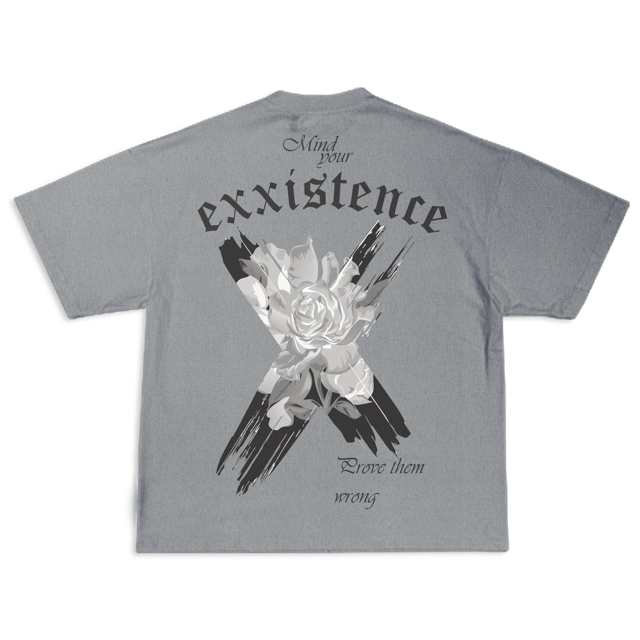 Camiseta Oversize "Exxistence"